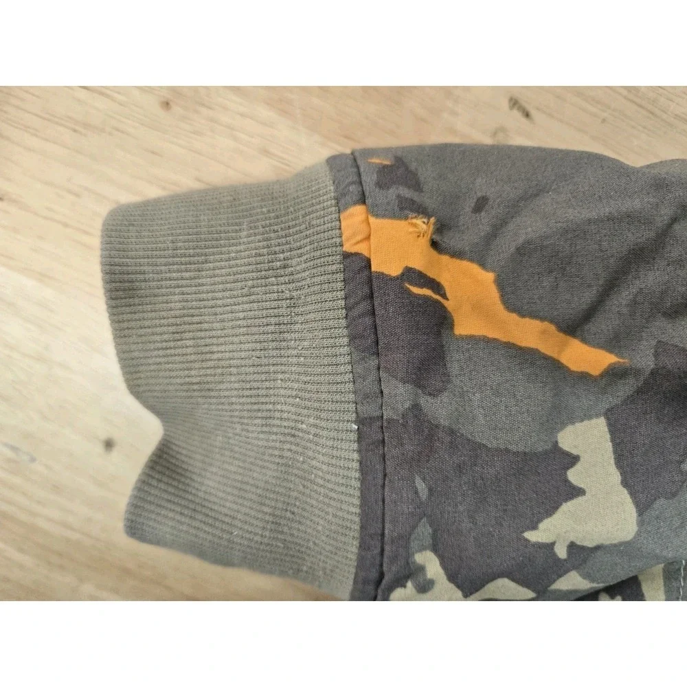 Columbia Reversible Jacket, Youth Boys XL , Camo/Gray